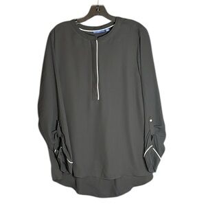 Apt. 9 Black office, corporate, work blouse